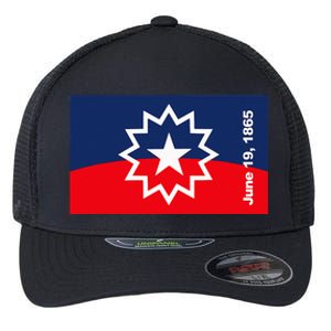 Junenth Flag Flexfit Unipanel Trucker Cap