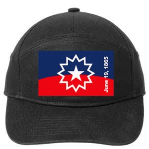 Junenth Flag 7-Panel Snapback Hat