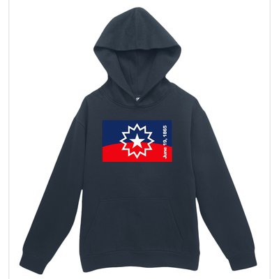 Junenth Flag Urban Pullover Hoodie