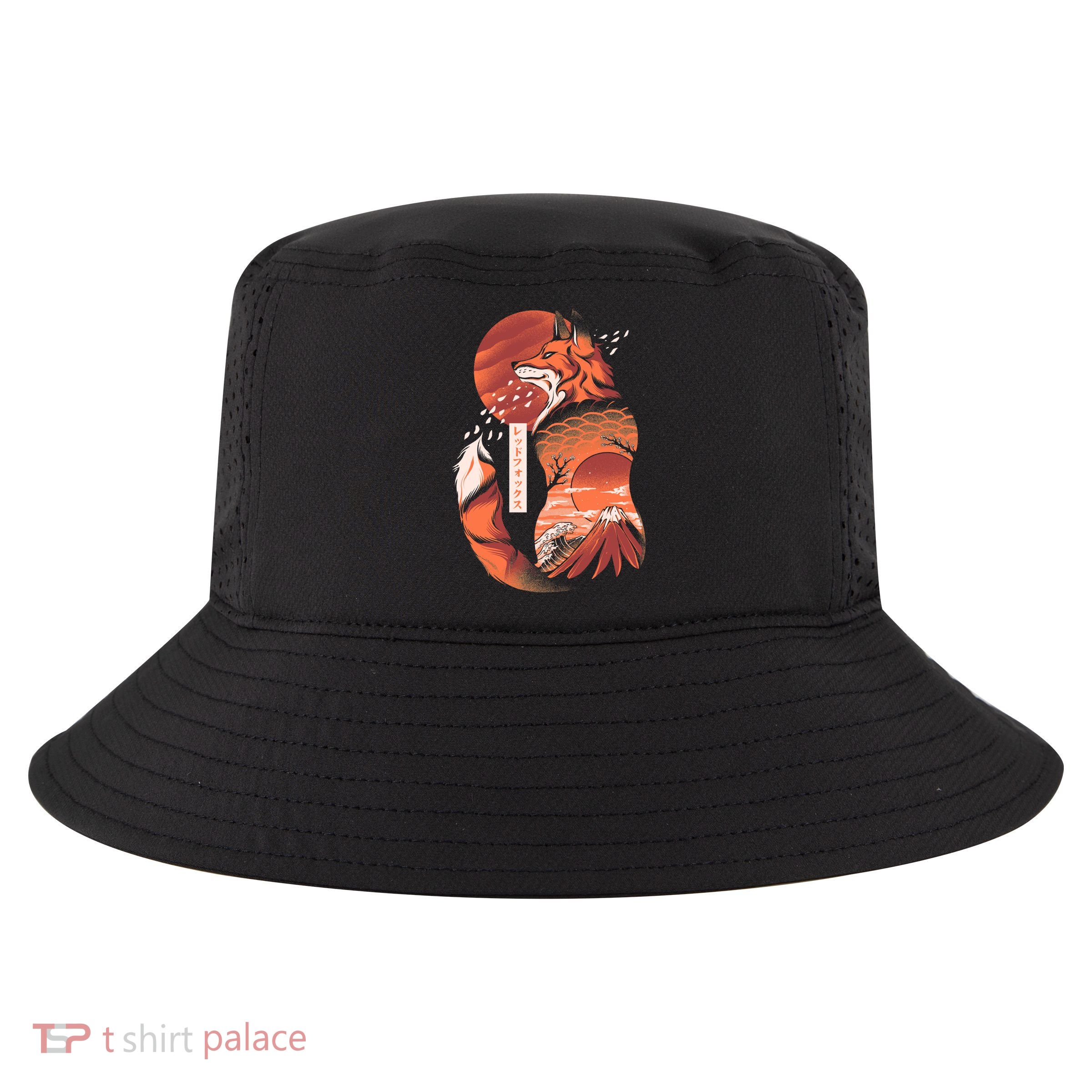 Japanese Fox Cool Comfort Performance Bucket Hat