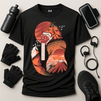 Japanese Fox Cooling Performance Crew T-Shirt