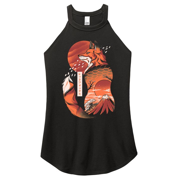 Japanese Fox Women's Perfect Tri Rocker Tank