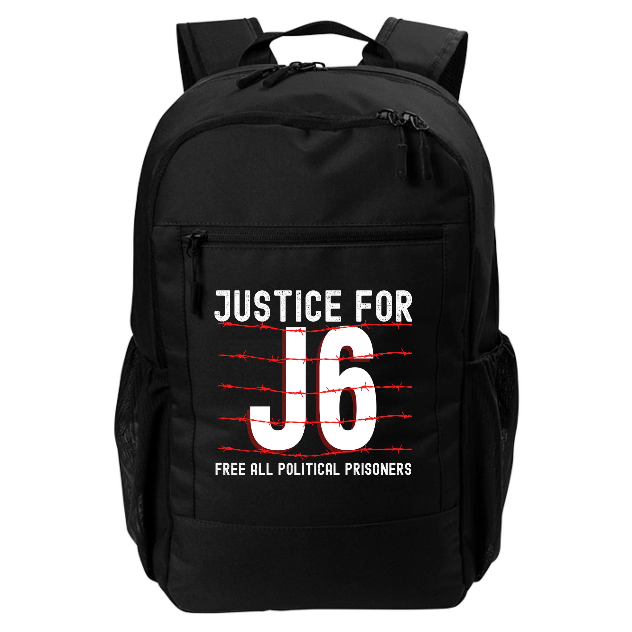 Justice For J6 Conservative January 6 Anti Biden Backpack