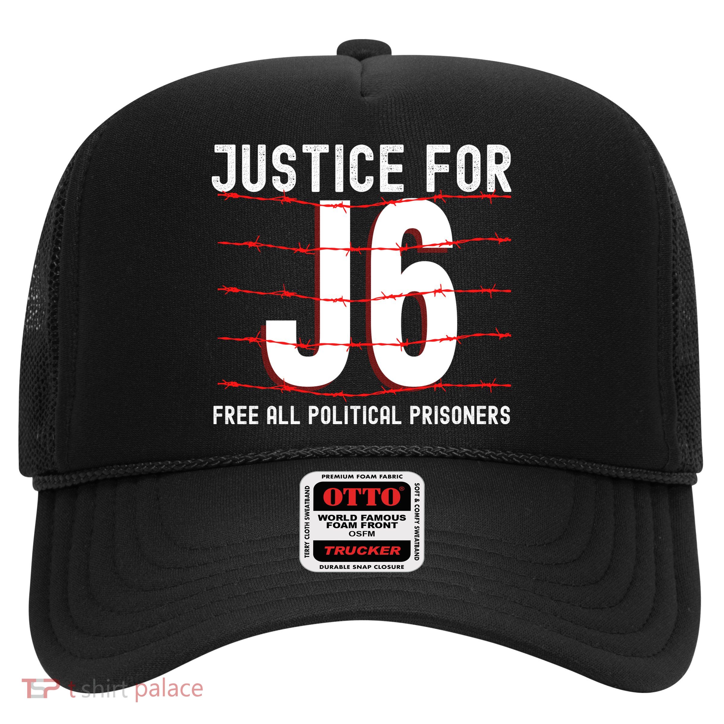 Justice For J6 Conservative January 6 Anti Biden Trucker Hat