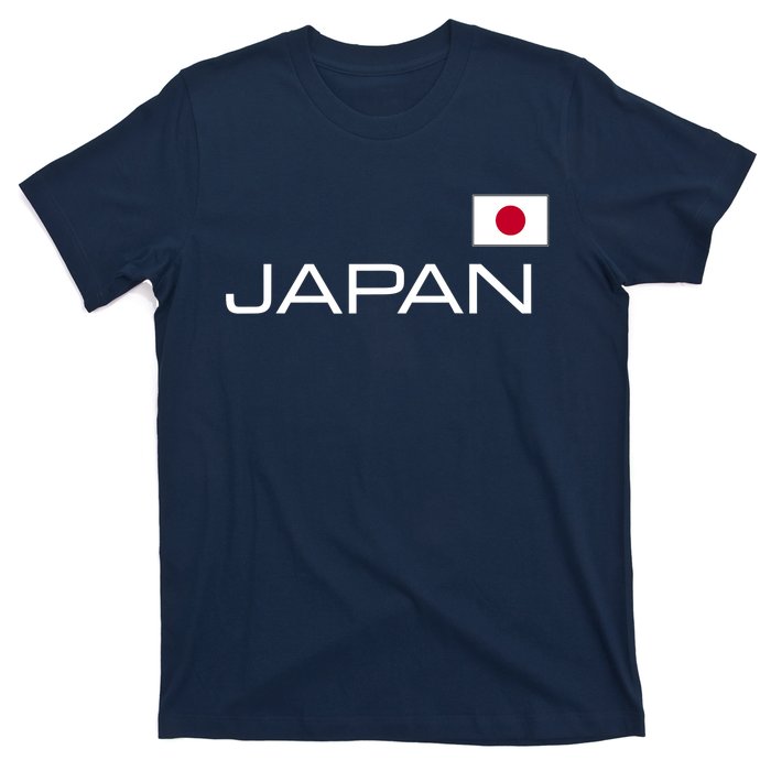 JAPAN FLAG JAPANESE ATHLETIC SOCCER SPORTS JERSEY STYLE. T-Shirt