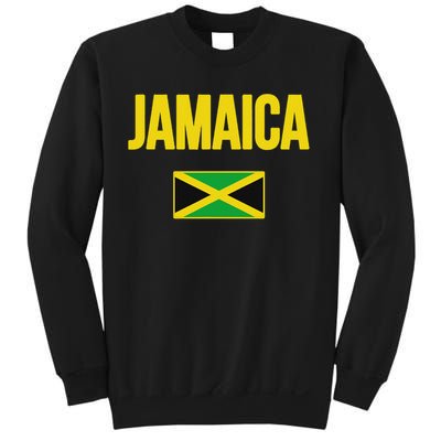 Jamaican Flag Jamaica Souvenir Love Travel Vacation Sweatshirt
