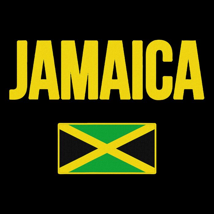 Jamaican Flag Jamaica Souvenir Love Travel Vacation Premium T-Shirt