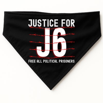 Justice For J6 Conservative USA-Made Doggie Bandana