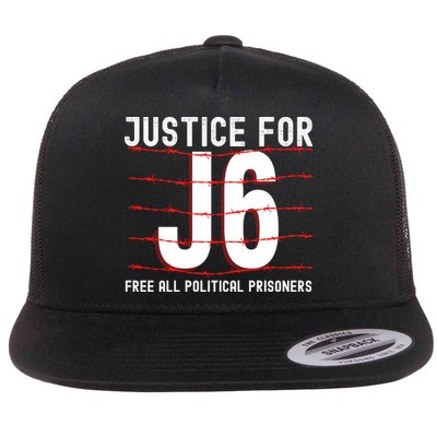 Justice For J6 Conservative Flatbill Hat