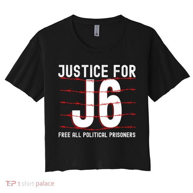 Justice For J6 Conservative Crop Top