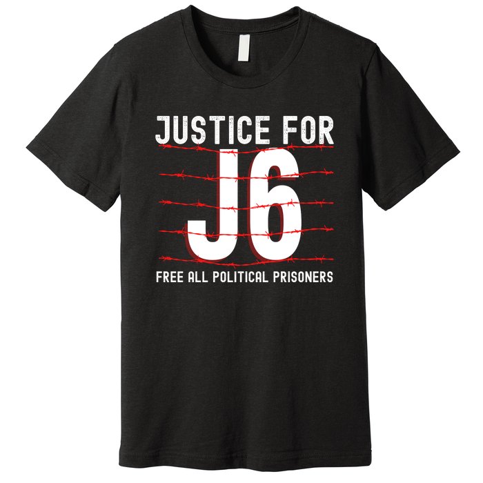 Justice For J6 Conservative Premium T-Shirt