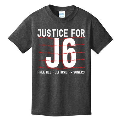 Justice For J6 Conservative Kids T-Shirt