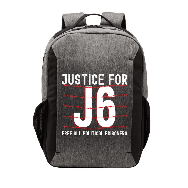 Justice For J6 Conservative Vector Backpack