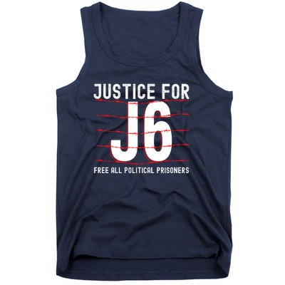 Justice For J6 Conservative Tank Top