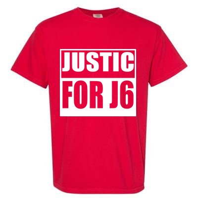 Justice For J6 Conservative Garment-Dyed Heavyweight T-Shirt