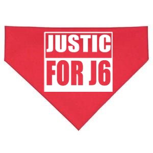 Justice For J6 Conservative USA-Made Doggie Bandana