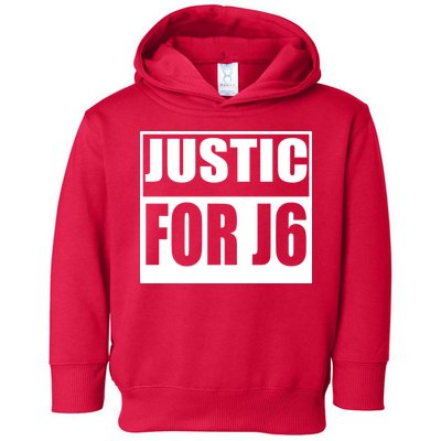 Justice For J6 Conservative Toddler Hoodie
