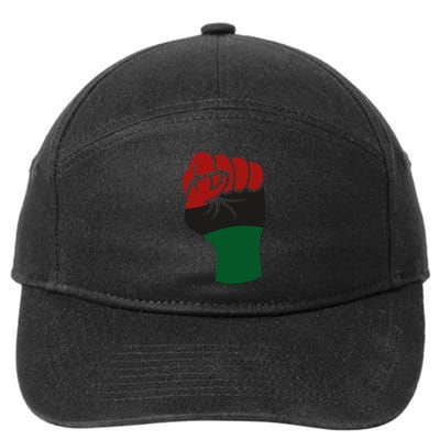 Juneteenth Fist 7-Panel Snapback Hat