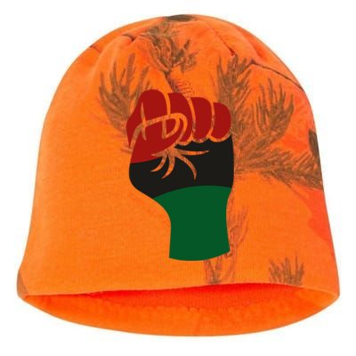 Juneteenth Fist Kati - Camo Knit Beanie