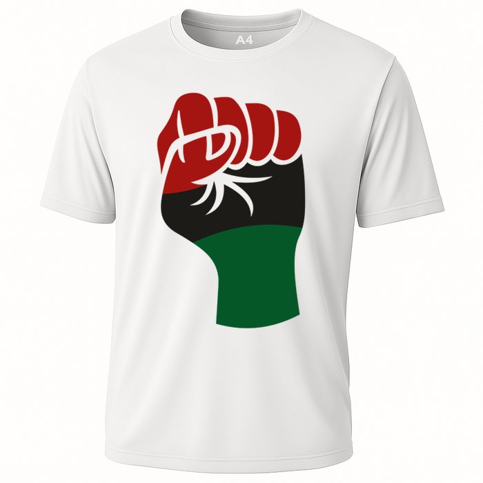 Juneteenth Fist Cooling Performance Crew T-Shirt