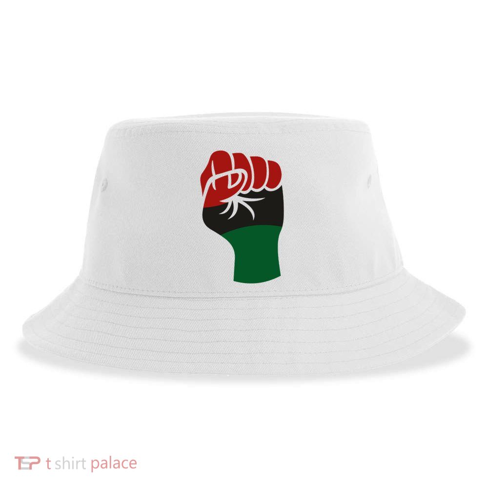 Juneteenth Fist Sustainable Bucket Hat