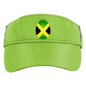 Jamaica Flag Jamaican Easter Egg Costume Gift Adult Drive Performance Visor