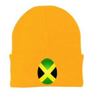 Jamaica Flag Jamaican Easter Egg Costume Gift Knit Cap Winter Beanie