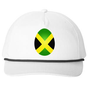 Jamaica Flag Jamaican Easter Egg Costume Gift Snapback Five-Panel Rope Hat