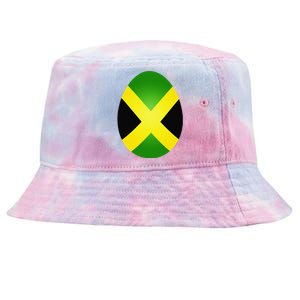 Jamaica Flag Jamaican Easter Egg Costume Gift Tie-Dyed Bucket Hat