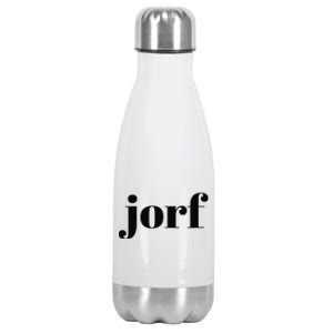 Jorf Funny Jury Duty Trial Attorney Juror Judge Stainless Steel Insulated Water Bottle