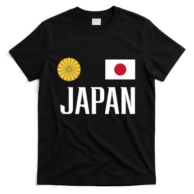Japan Flag Japanese Football Soccer Fan T-Shirt