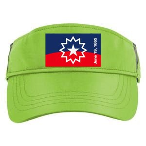 Juneteenth Flag Adult Drive Performance Visor