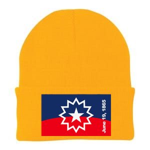 Juneteenth Flag Knit Cap Winter Beanie