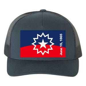 Juneteenth Flag Yupoong Adult 5-Panel Trucker Hat