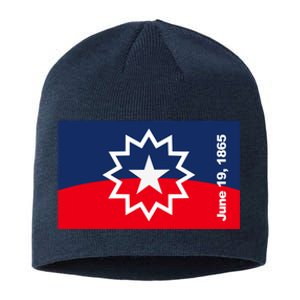 Juneteenth Flag Sustainable Beanie