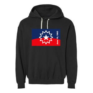 Junenth Flag Garment-Dyed Fleece Hoodie