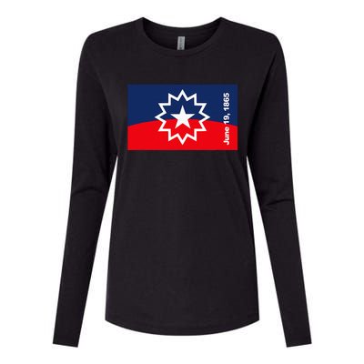 Junenth Flag Womens Cotton Relaxed Long Sleeve T-Shirt