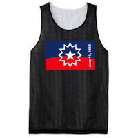 Junenth Flag Mesh Reversible Basketball Jersey Tank