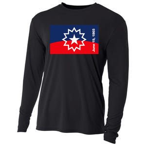 Junenth Flag Cooling Performance Long Sleeve Crew