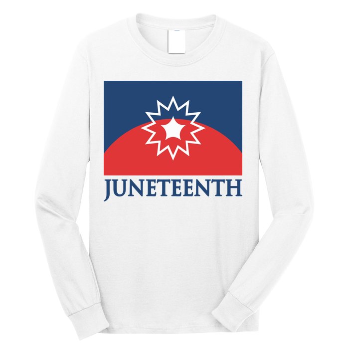 Juneteenth Flag Long Sleeve Shirt