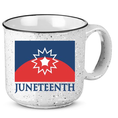 Juneteenth Flag 15oz Campfire Ceramic Mug