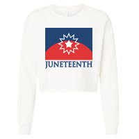 Juneteenth Flag Cropped Pullover Crew
