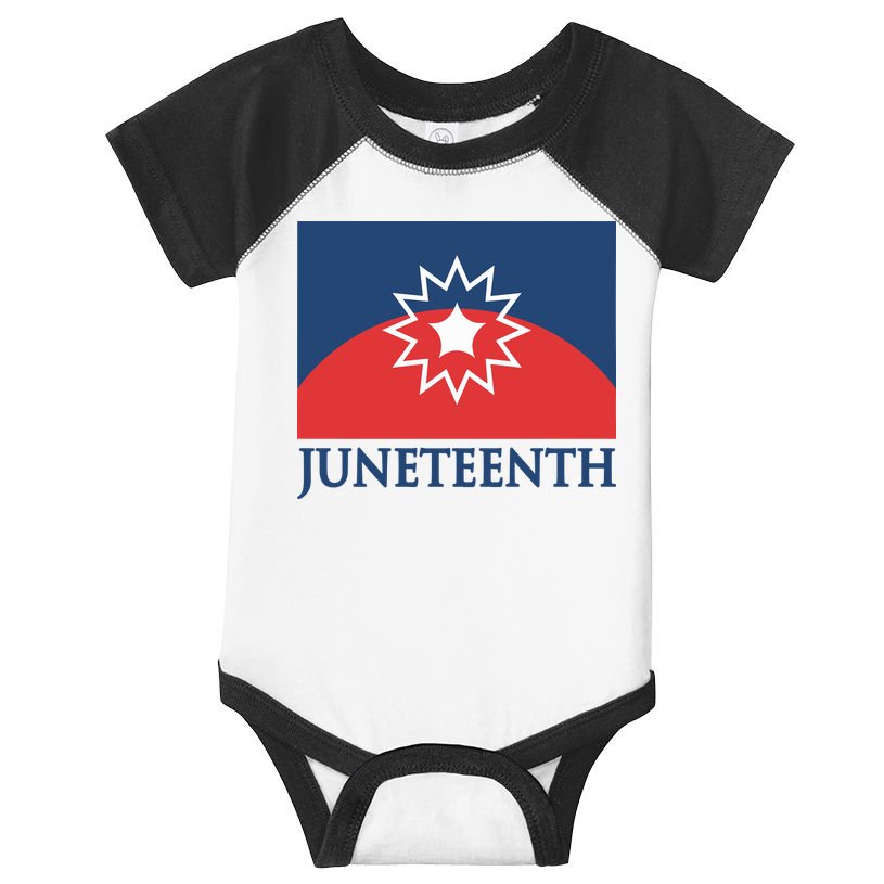 Juneteenth Flag Infant Baby Jersey Bodysuit