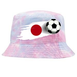 Japan Flag Jersey Japanese Soccer Team Japanese Tie-Dyed Bucket Hat