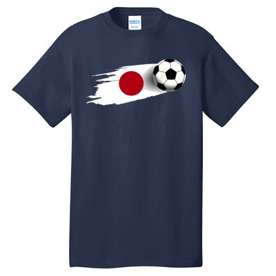 Japan Flag Jersey Japanese Soccer Team Japanese Tall T-Shirt