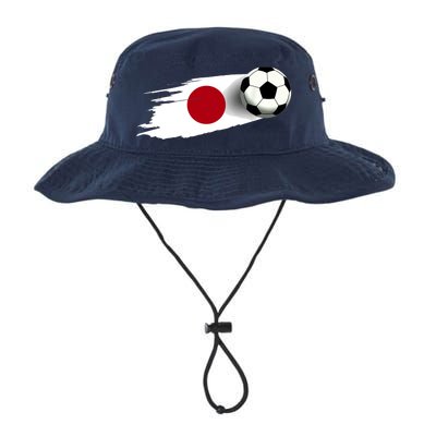 Japan Flag Jersey Japanese Soccer Team Japanese Legacy Cool Fit Booney Bucket Hat