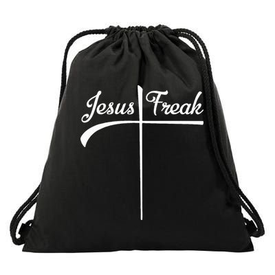 Jesus Freak Drawstring Bag
