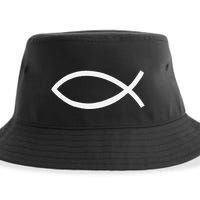 Jesus Fish Sustainable Bucket Hat
