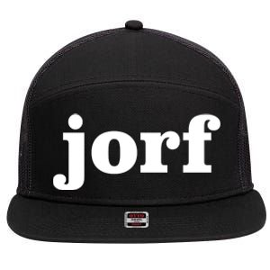 Jorf Funny Jury Duty Trial Attorney Juror Judge 7 Panel Mesh Trucker Snapback Hat