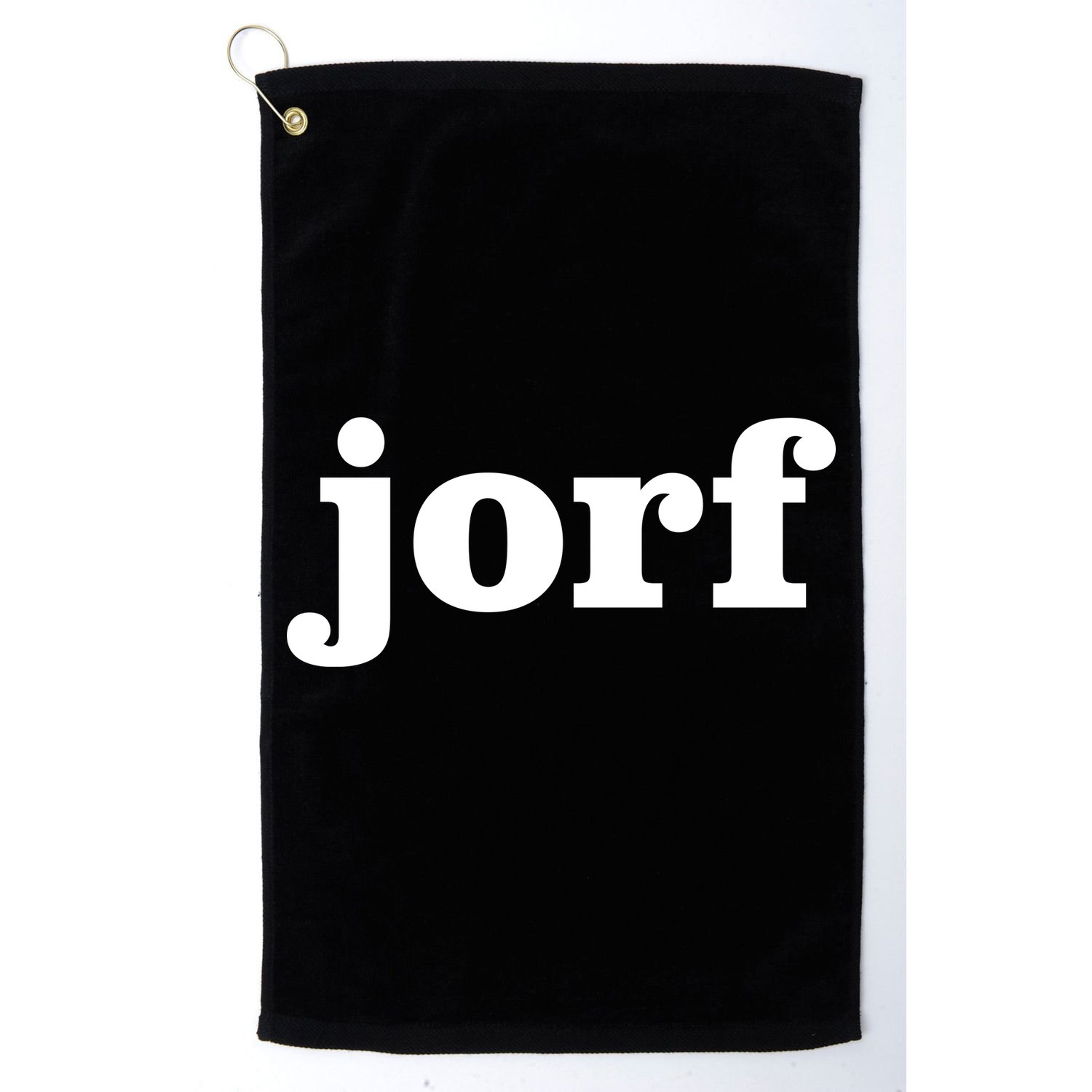 Jorf Funny Jury Duty Trial Attorney Juror Judge Golf Towel